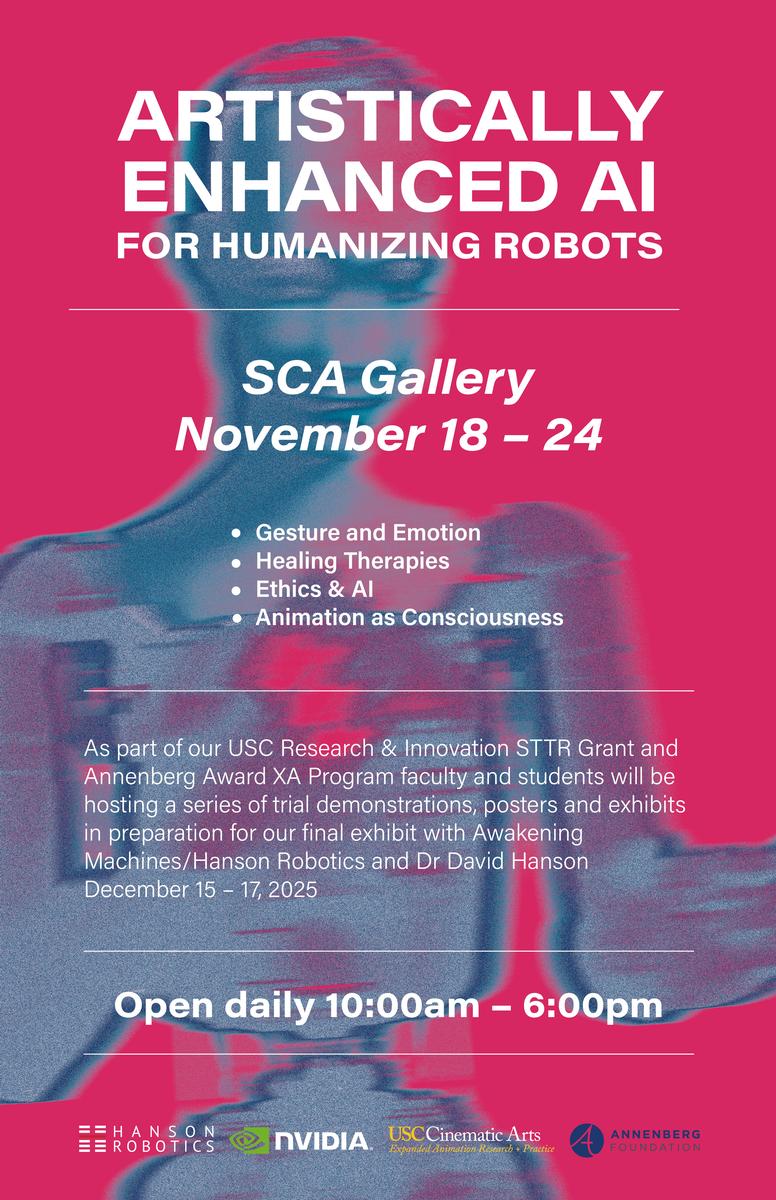 blurry robot for flyer